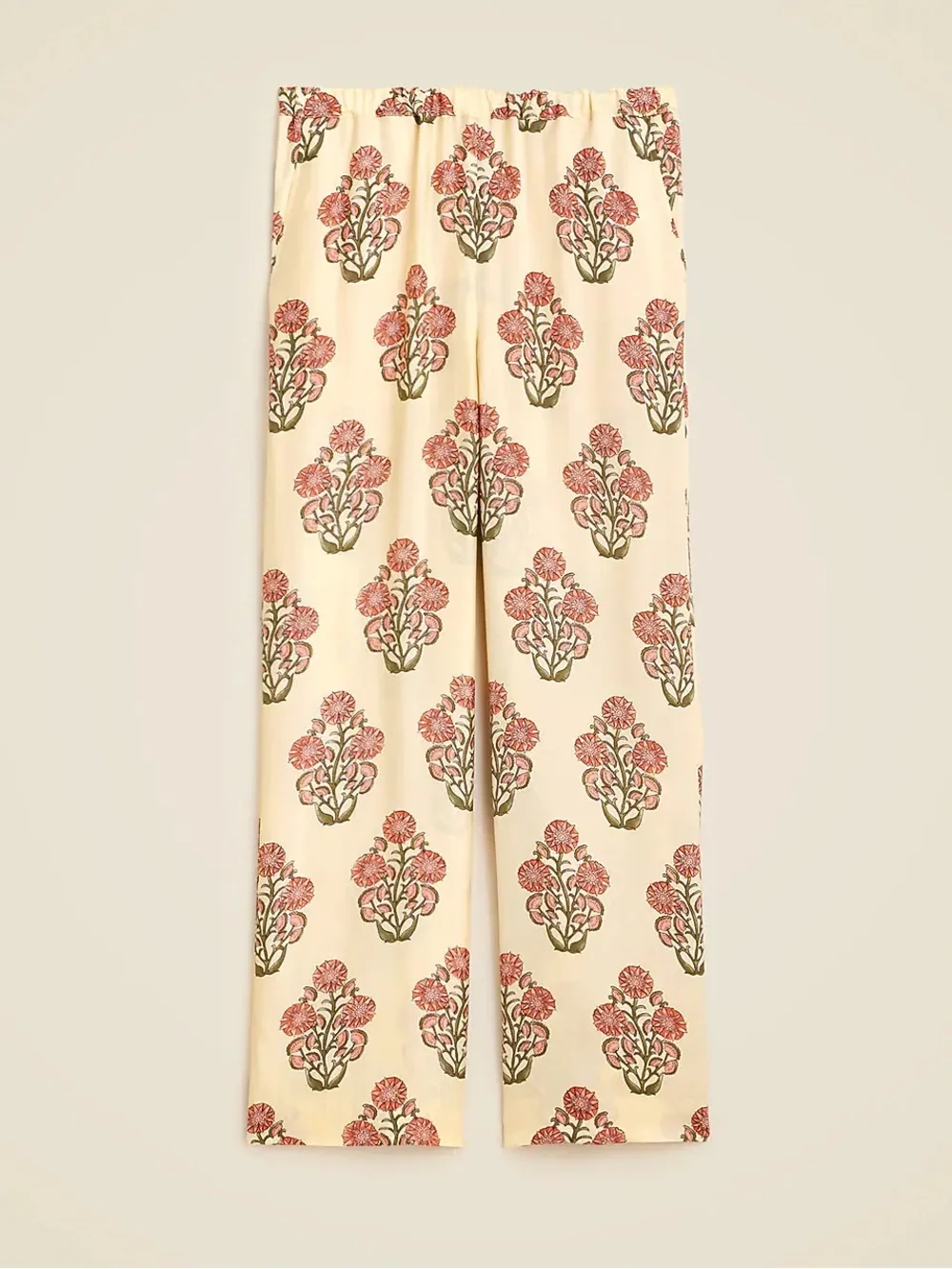 J. Crew Floral Print, Wide Leg, Pull-On Pants, size XXS